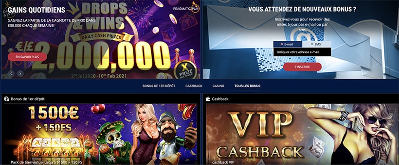 casinoz offres speciales