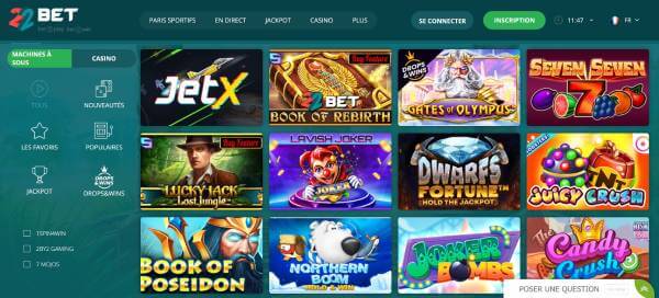 22Bet Casino Slots