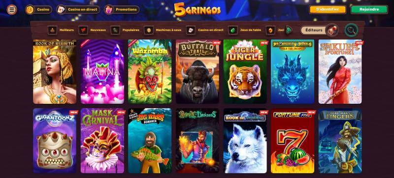 5Gringos Casino Slots