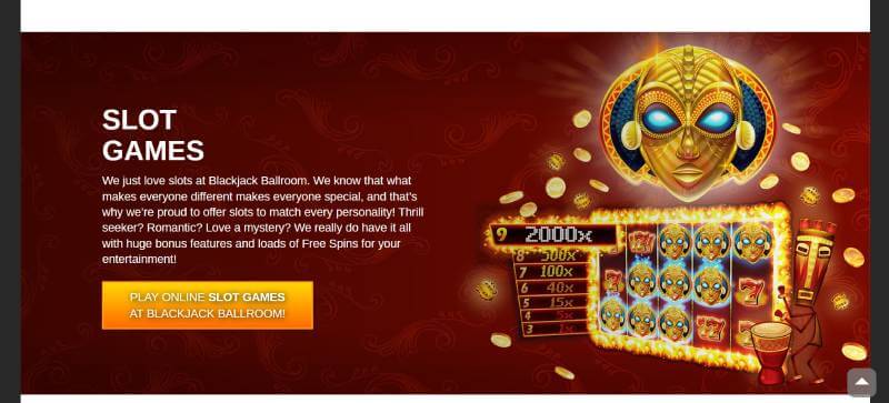 BlackJack Ballroom Casino Slots