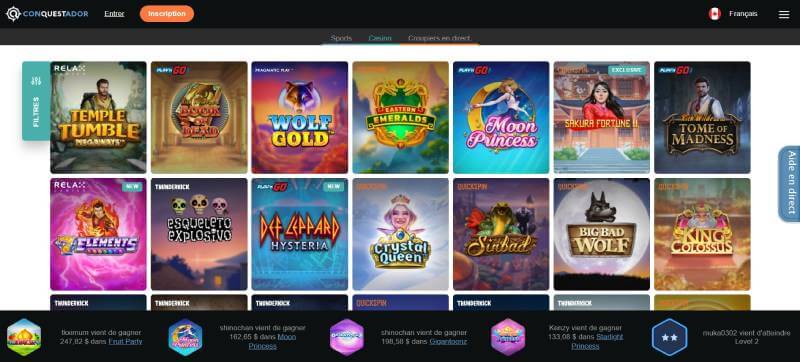 Conquestador Casino Slots