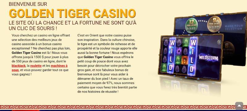 Golden Tiger Casino