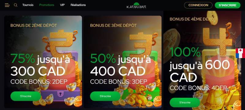 Katsubet Casino Promotions