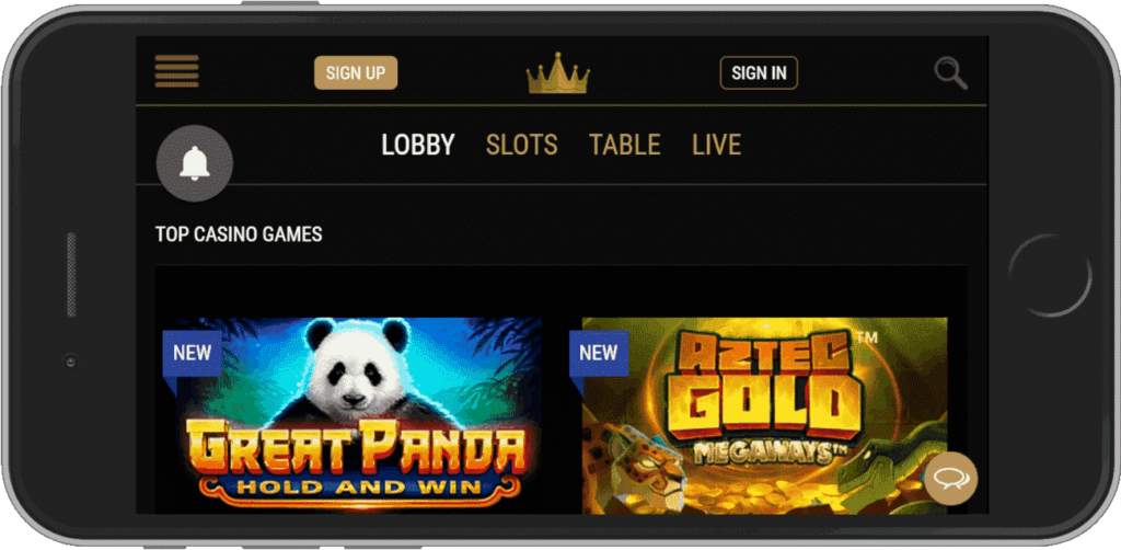 King Billy Casino Games