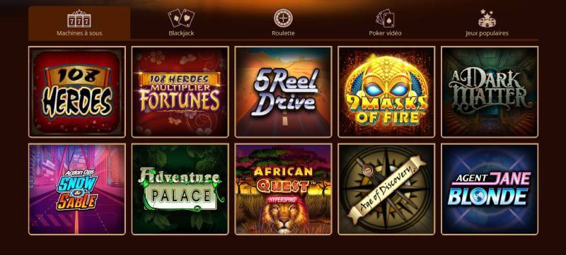 River Belle Casino Games