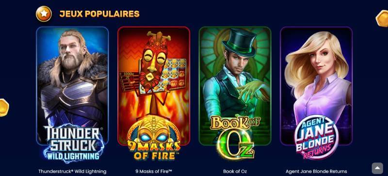 Yukon Gold Casino Games